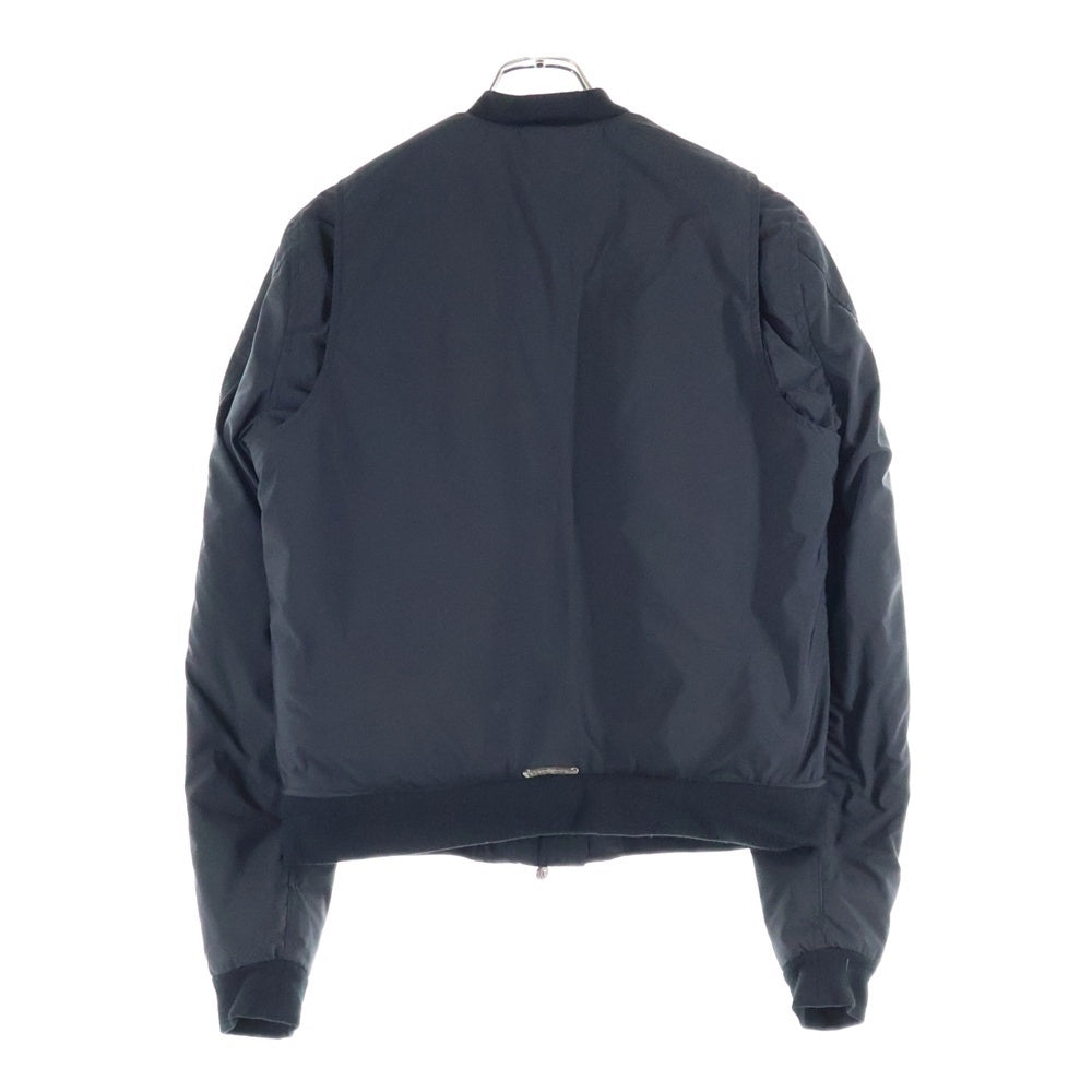 CHROME HEARTS(クロムハーツ) MA-1 ダガージップ 裏地ボアブルゾン ブラック
