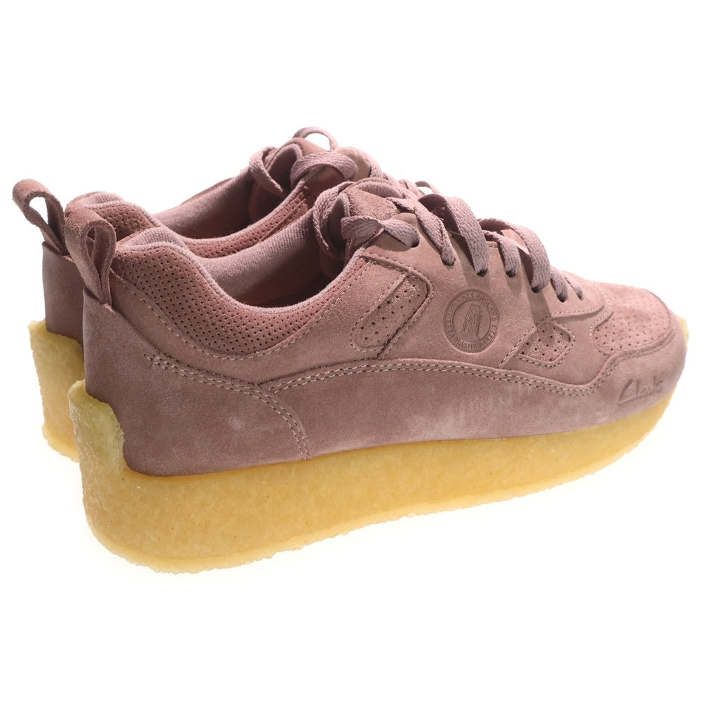 KITH(キス) ×Ronnie Fieg ×Clarks 8th Street Lockhill スウェード ローカットスニーカー us8/25.5 ピンク