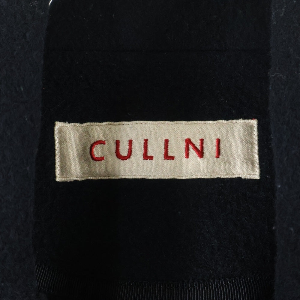 CULLNI(クルニ) 20AW Chester Coat 20-AW-040 チェスターコート ウール ブラック