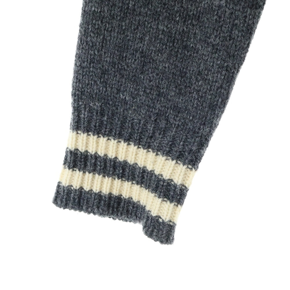 JUNYA WATANABE COMME des GARCONS(ジュンヤワタナベ コムデギャルソン) 11AW カウチン ニットスタジャン ブラック/グレー WH-N017