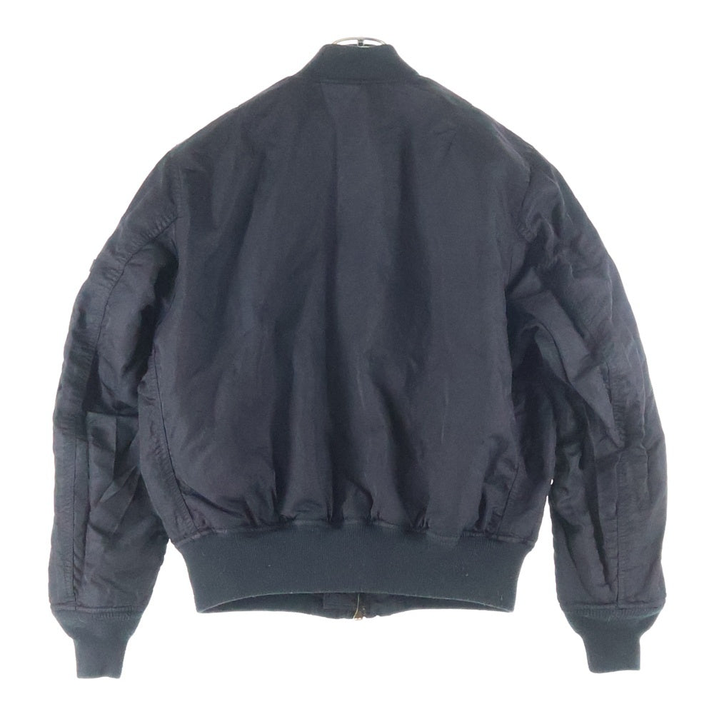 BLACK MARKET COMME des GARCONS(ブラックマーケット コムデギャルソン) ×Alpha MA-1 アルファ リバーシブルブラッドチットボンバージャケット ブラック OS-J001
