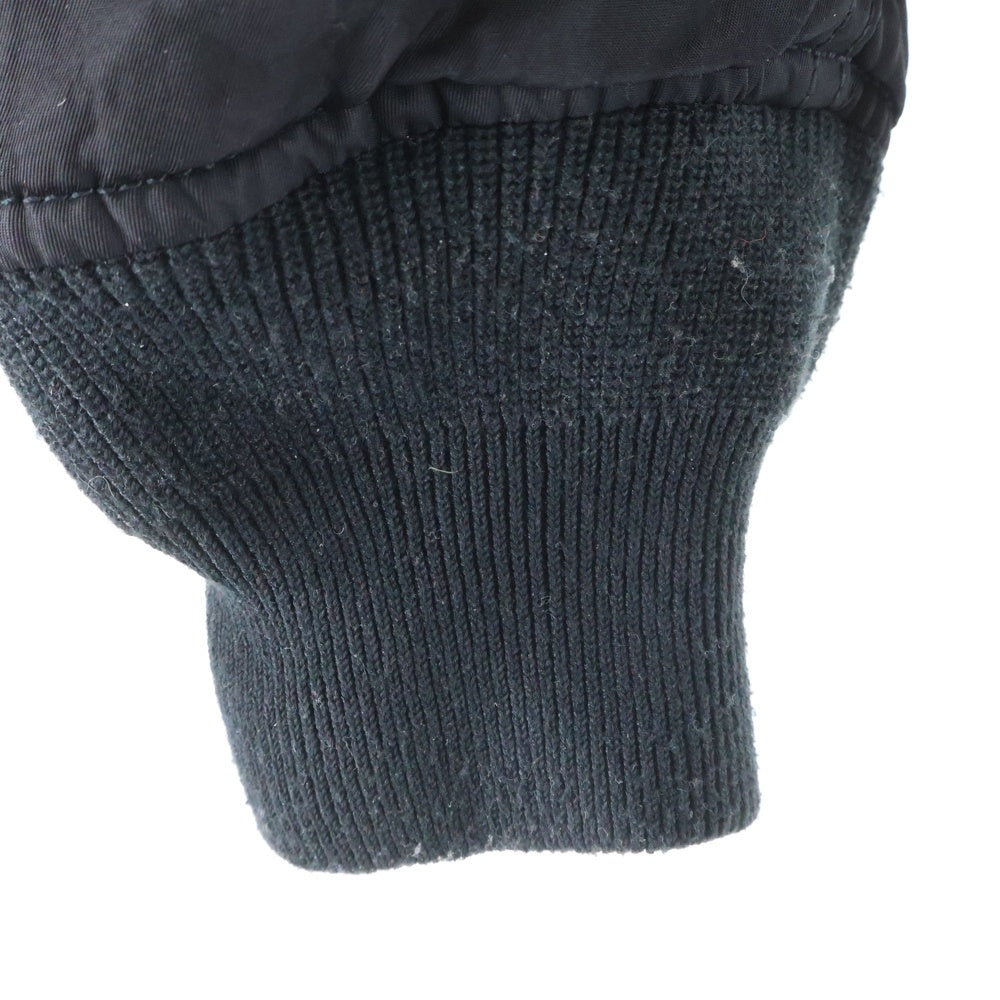 BLACK MARKET COMME des GARCONS(ブラックマーケット コムデギャルソン) ×Alpha MA-1 アルファ リバーシブルブラッドチットボンバージャケット ブラック OS-J001