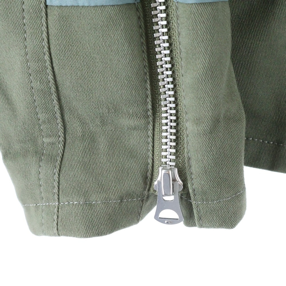 eYe COMME des GARCONS JUNYA WATANABE MAN(アイ コム デ ギャルソン ジュンヤ ワタナベ マン) 22SS×THE NORTH FACE ザノーフフェイス ノーカラージャケット カーキ WI-J901