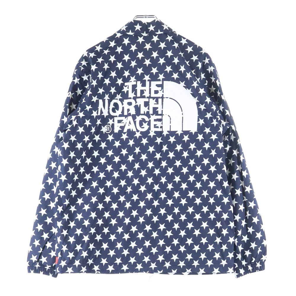 SUPREME(シュプリーム) 15SS×THE NORTH FACE Packable Coaches Jacket ザノースフェイス パッカブル コーチジャケット スター 星 ネイビー NP01542I