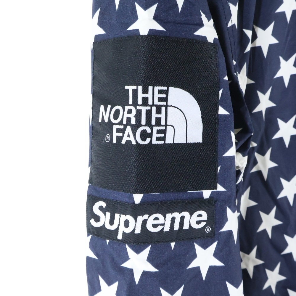 SUPREME(シュプリーム) 15SS×THE NORTH FACE Packable Coaches Jacket ザノースフェイス パッカブル コーチジャケット スター 星 ネイビー NP01542I