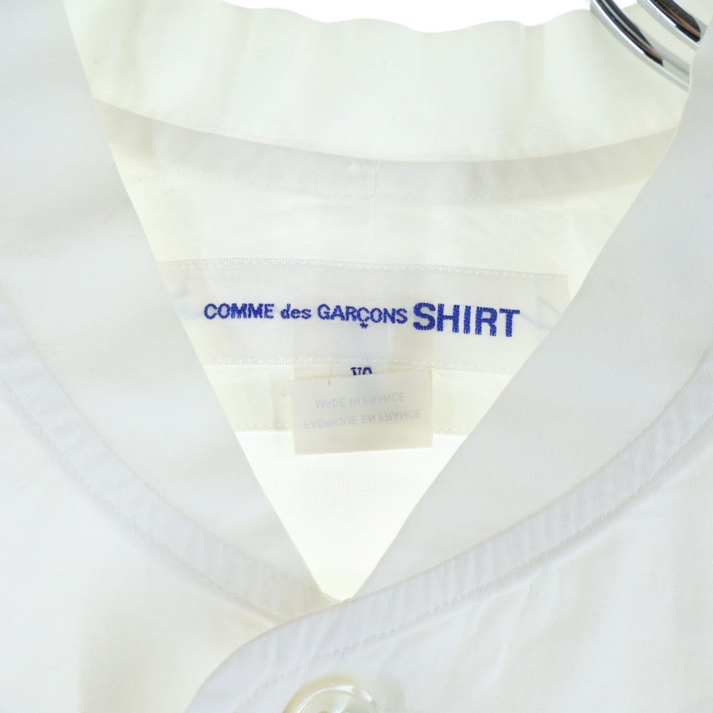 COMME des GARCONS SHIRT(コムデギャルソンシャツ) 13SS コットン 半袖シャツ ホワイト S21075