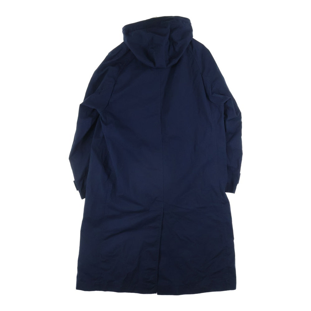 COMME des GARCONS HOMME(コムデギャルソンオム) 20AW 綿ナイロン ウェザー フーデッドコート ネイビー HF-C001
