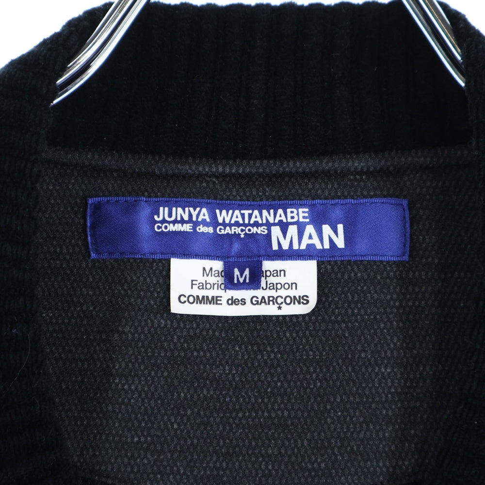 JUNYA WATANABE COMME des GARCONS(ジュンヤワタナベ コムデギャルソン) 21AW チェック柄 アーム切り替え ジップアップジャケット レッド WH-T022