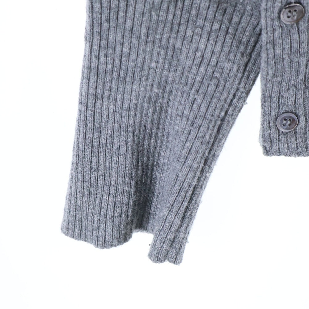 THOM BROWNE(トムブラウン) 4BAR CASHMERE CARDIGAN ライン カシミア カーディガン グレー MKCS01A00011