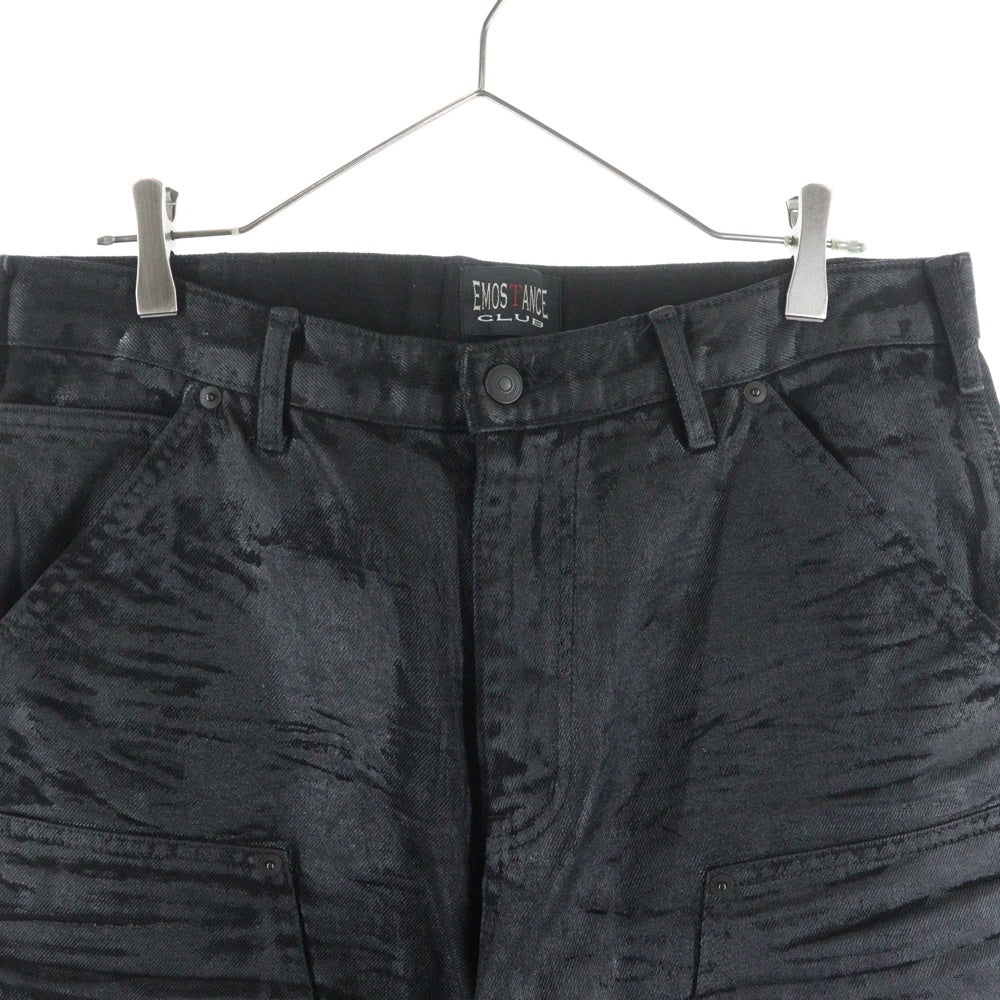 パンツ EMOSTANCE CLUB coated carpenter jeans EMOstanceclub(エモスタンクラブ) Coated Carpenter Jeans