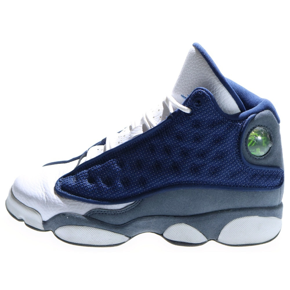 NIKE(ナイキ) AIR JORDAN 13 GS FLINT GREY エアジョーダン13 スニーカー ネイビー US5.5/24cm レディース