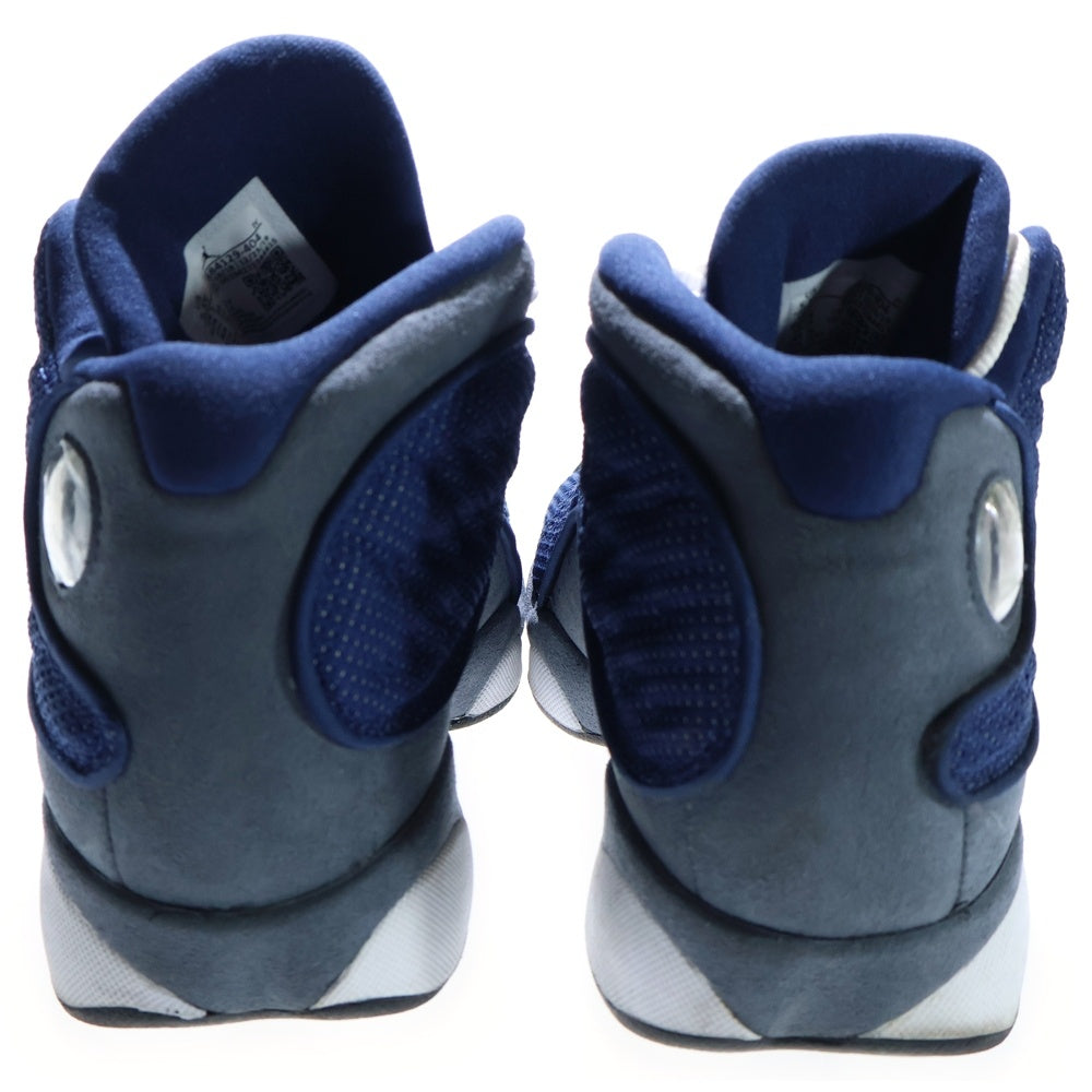 NIKE(ナイキ) AIR JORDAN 13 GS FLINT GREY エアジョーダン13 スニーカー ネイビー US5.5/24cm レディース