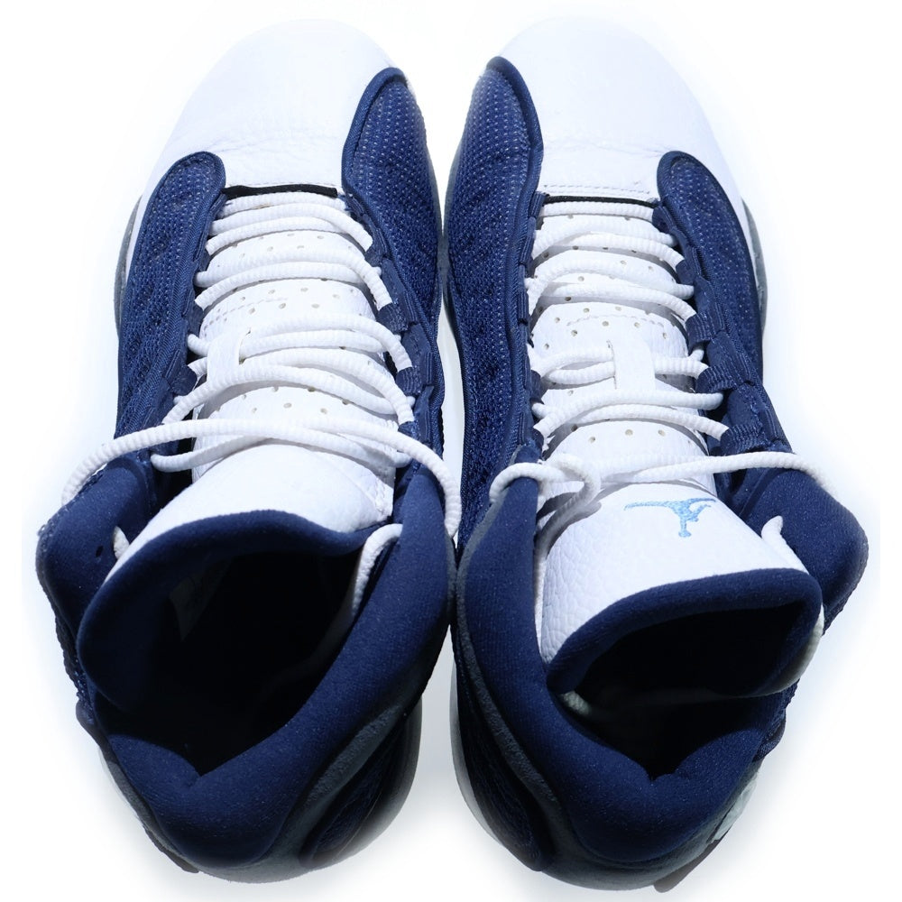 NIKE(ナイキ) AIR JORDAN 13 GS FLINT GREY エアジョーダン13 スニーカー ネイビー US5.5/24cm レディース