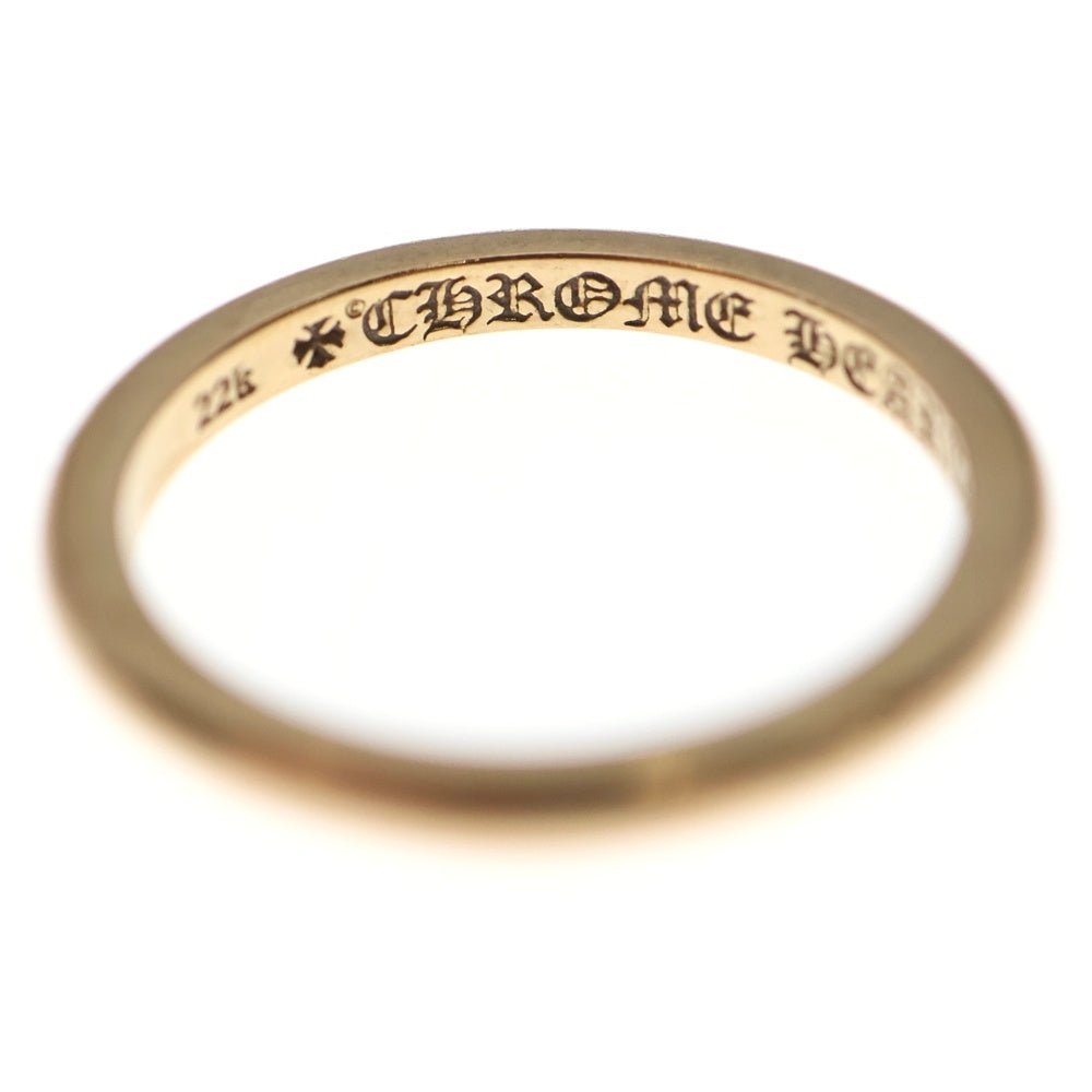 CHROME HEARTS(クロムハーツ) 22K BBBLGM WEDDING バブルガム ウェディング リング ゴールド レディース