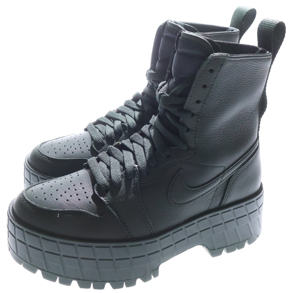 NIKE(ナイキ) WMNS Air Jordan 1 Brooklyn High FJ5737-300 ウィメンズ エアジョーダン1 ブルックリン ハイカットスニーカー ダークグリーン US6.5/23.5cm レディース