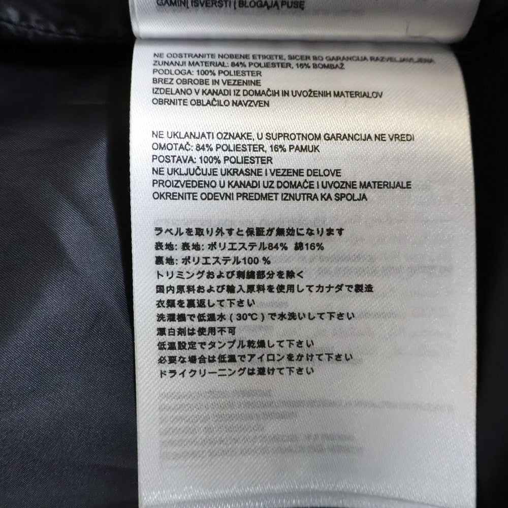 CANADA GOOSE(カナダグース) 25SS Burnaby Chore Coat 2447M バーナビー チョア コート ジャケット ブラック