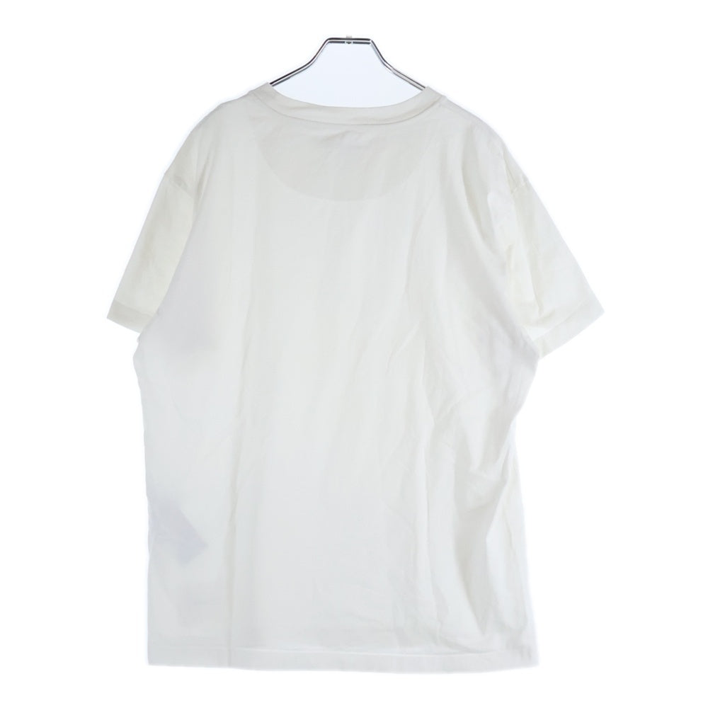 JIL SANDER +(ジルサンダープラス) ブランドロゴ刺繍 半袖Tシャツ カットソー ホワイト