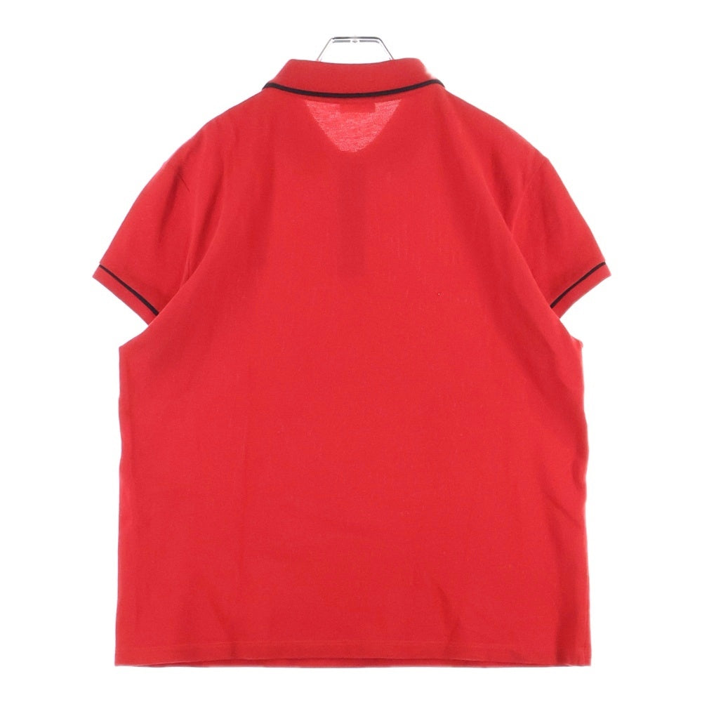CELINE(セリーヌ) 20SS トリオンフロゴ刺繍 クラシック半袖ポロシャツ 2X136043F レッド