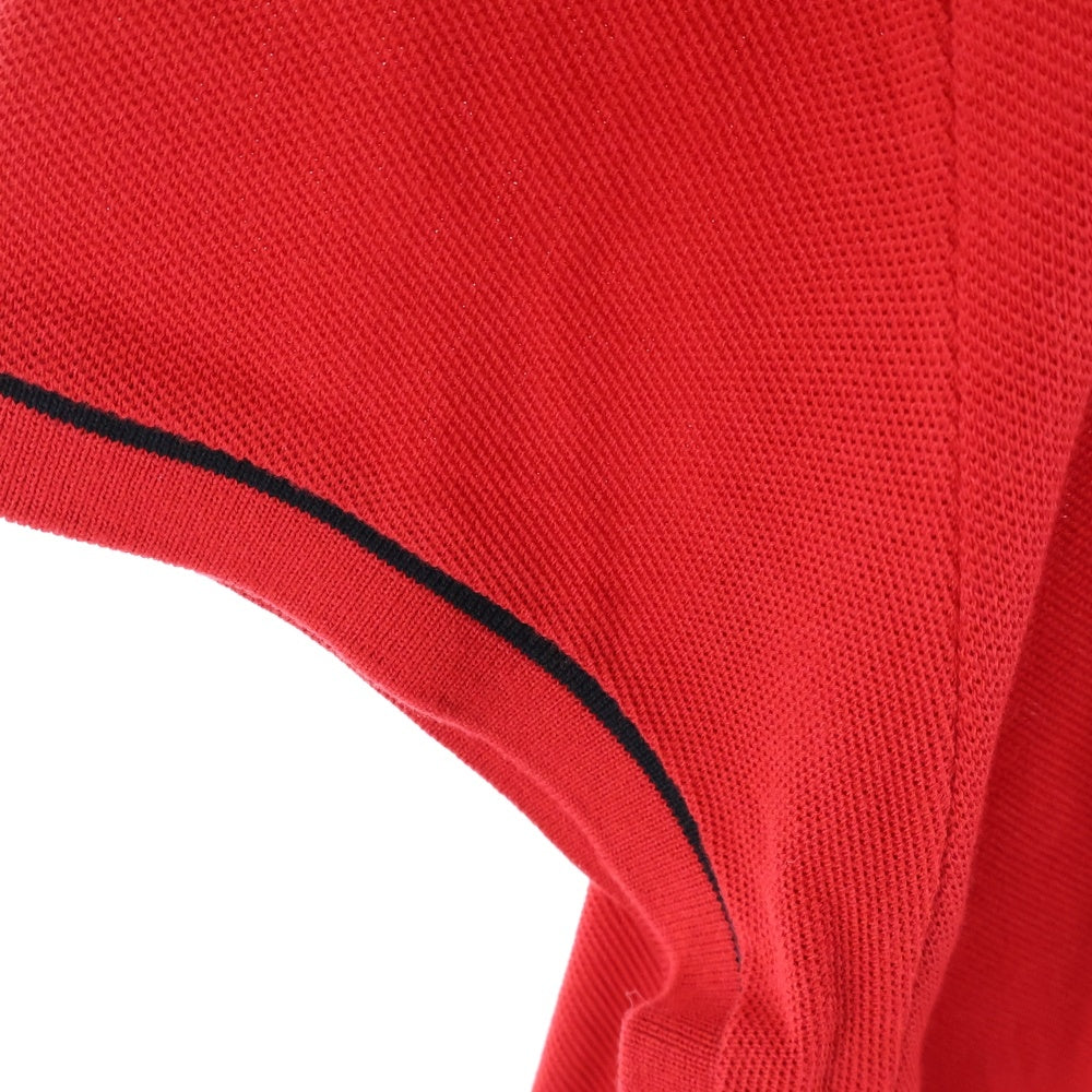 CELINE(セリーヌ) 20SS トリオンフロゴ刺繍 クラシック半袖ポロシャツ 2X136043F レッド