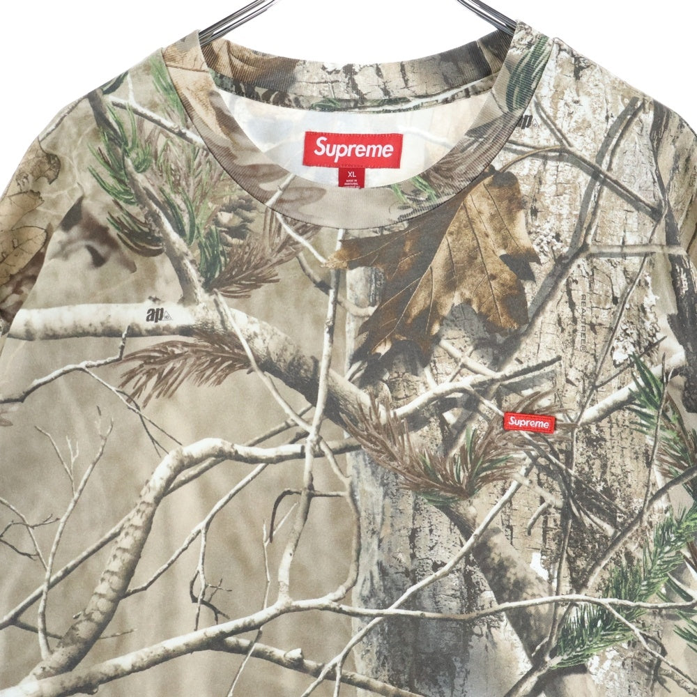 SUPREME(シュプリーム) 25AW Small Box L／S Tee Realtree AP Camo