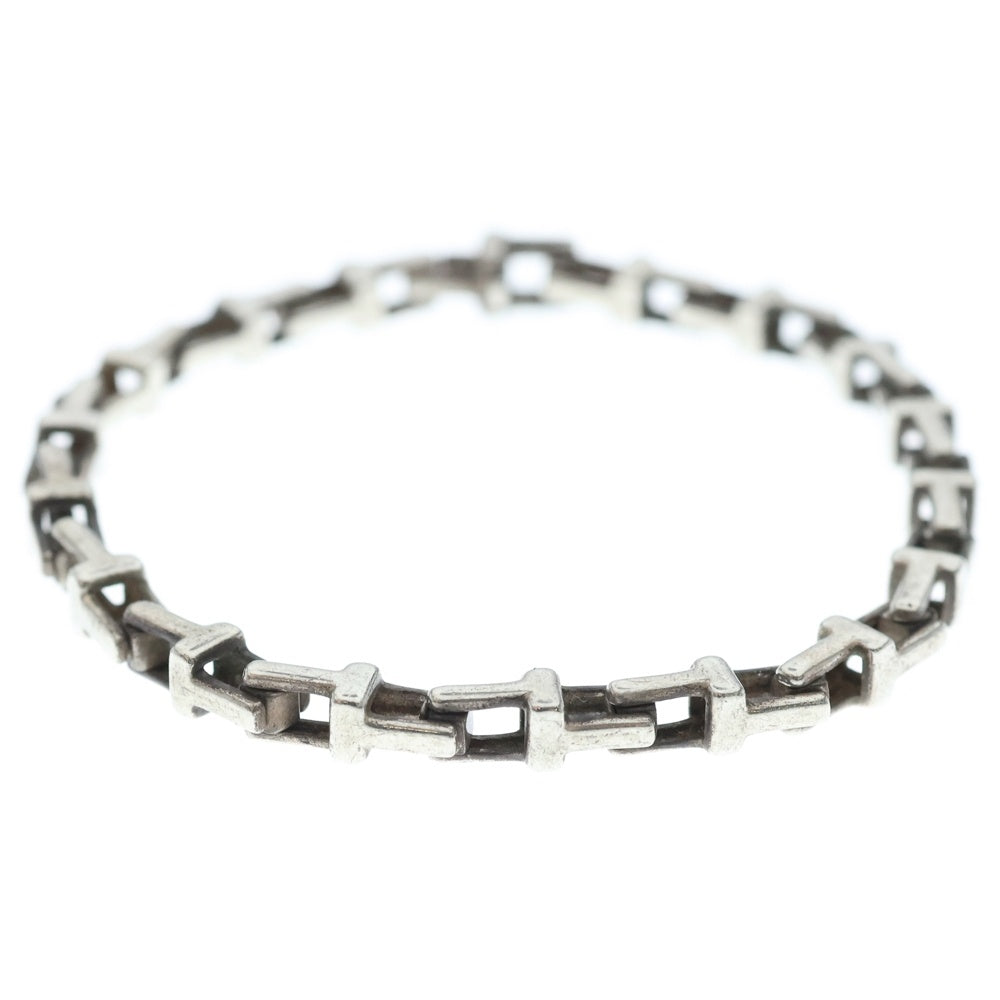TIFFANY & Co.(ティファニー) T NARROW CHAIN Tナローチェーン ブレスレット シルバー レディース