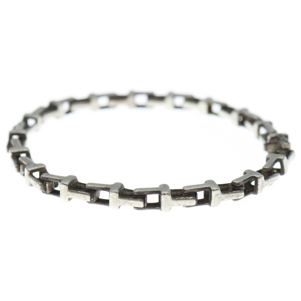 TIFFANY & Co.(ティファニー) T NARROW CHAIN Tナローチェーン ブレスレット シルバー レディース