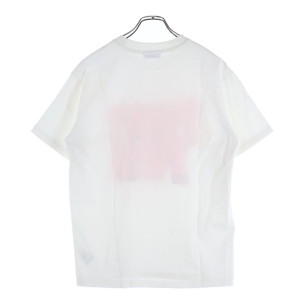 WOKE EDGE(ウォーク エッジ) Pussy Posse Tee フロントロゴプリント 半袖Tシャツ カットソー ホワイト