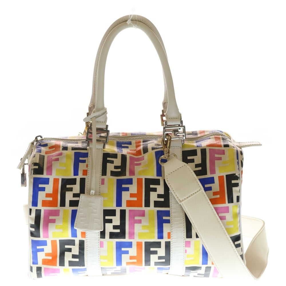 FENDI(フェンディ) ボストンバッグ ズッカ柄 8BL098 マルチ レディース
