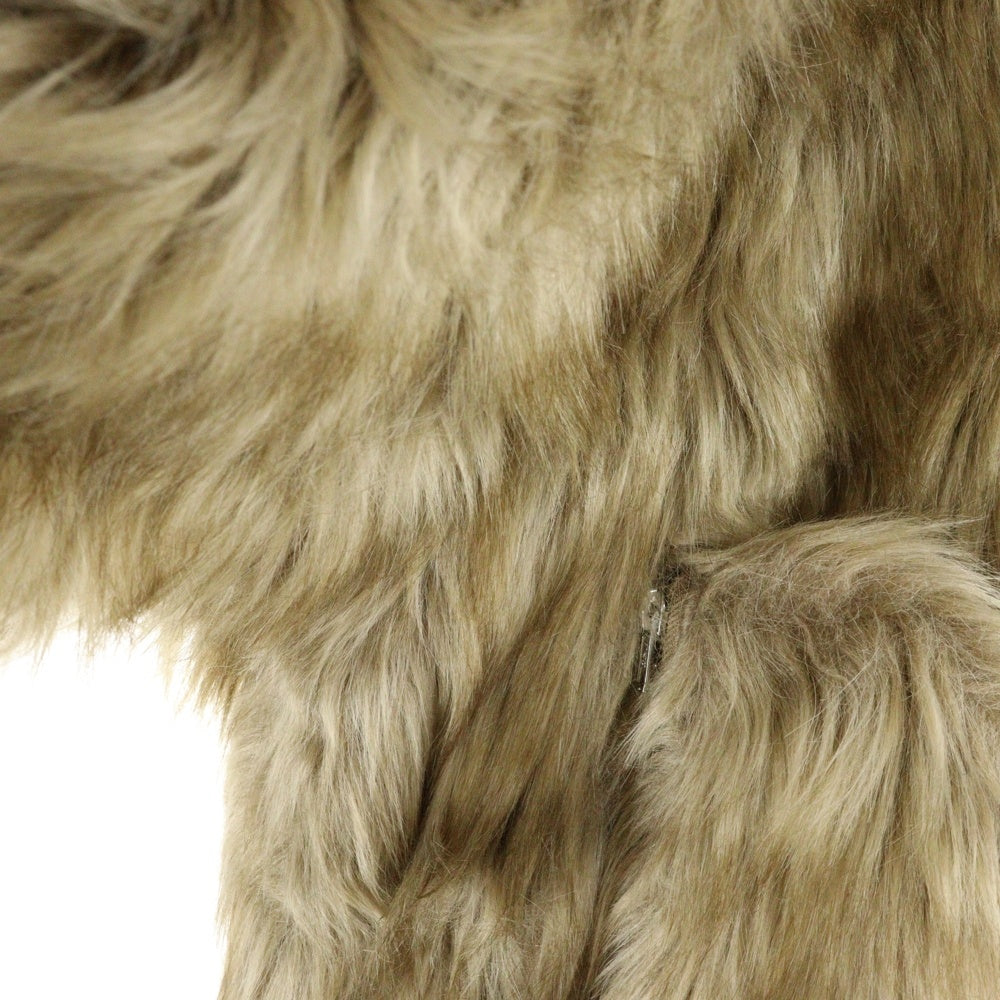 RACER WORLDWIDE(レーサーワールドワイド) Fur Coat ファーコート ブラウン