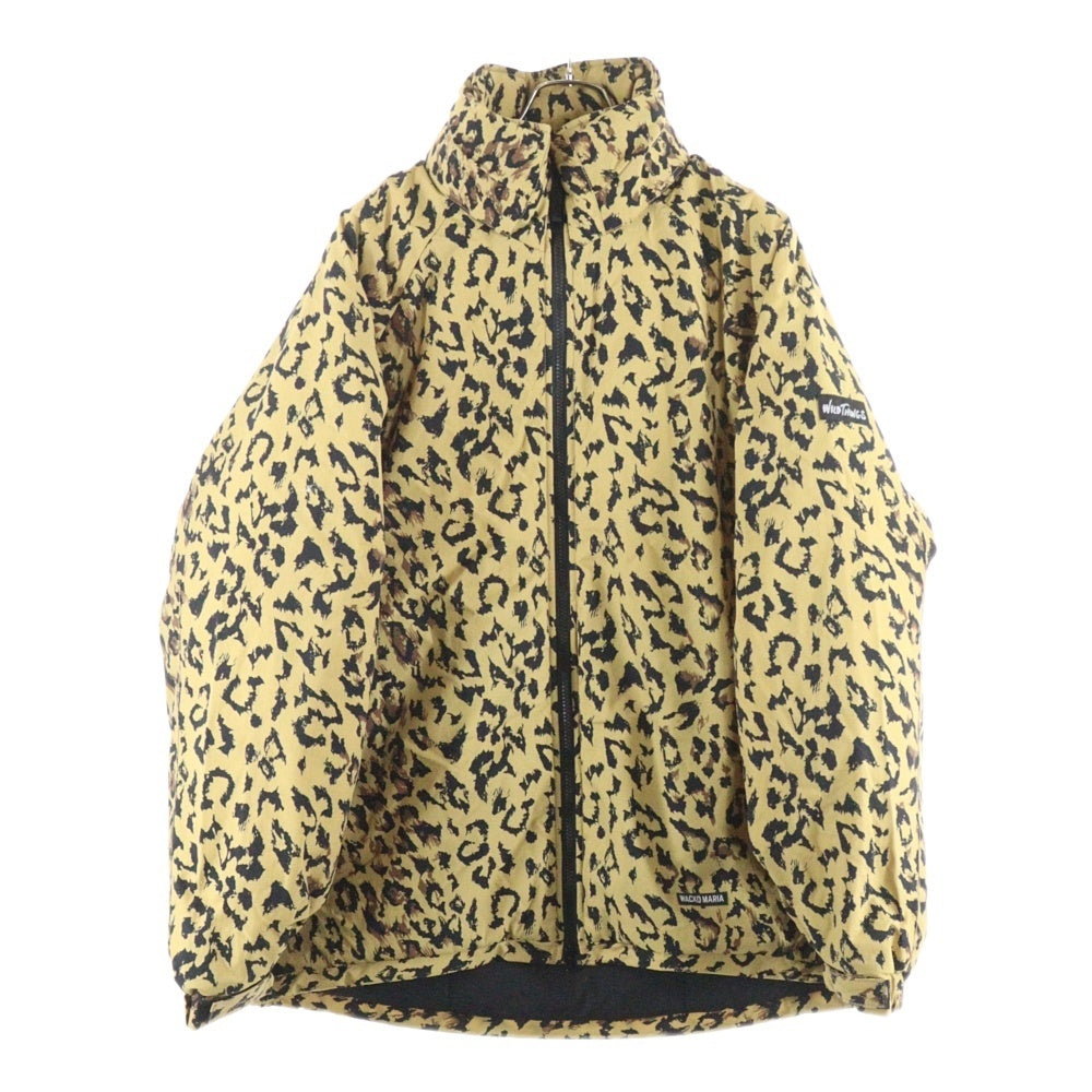 WACKO MARIA(ワコマリア) 25AW×WILD THINGS LEOPARD HAPPY JACKET ワイルドシングス レオパード ハッピー ジャケット ベージュ 25FW-WMO-WT02