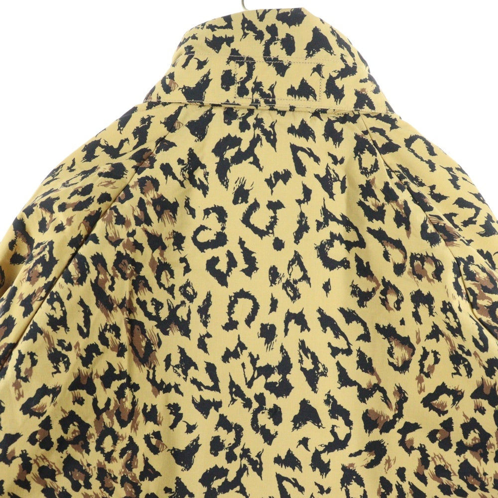 WACKO MARIA(ワコマリア) 25AW×WILD THINGS LEOPARD HAPPY JACKET ワイルドシングス レオパード ハッピー ジャケット ベージュ 25FW-WMO-WT02