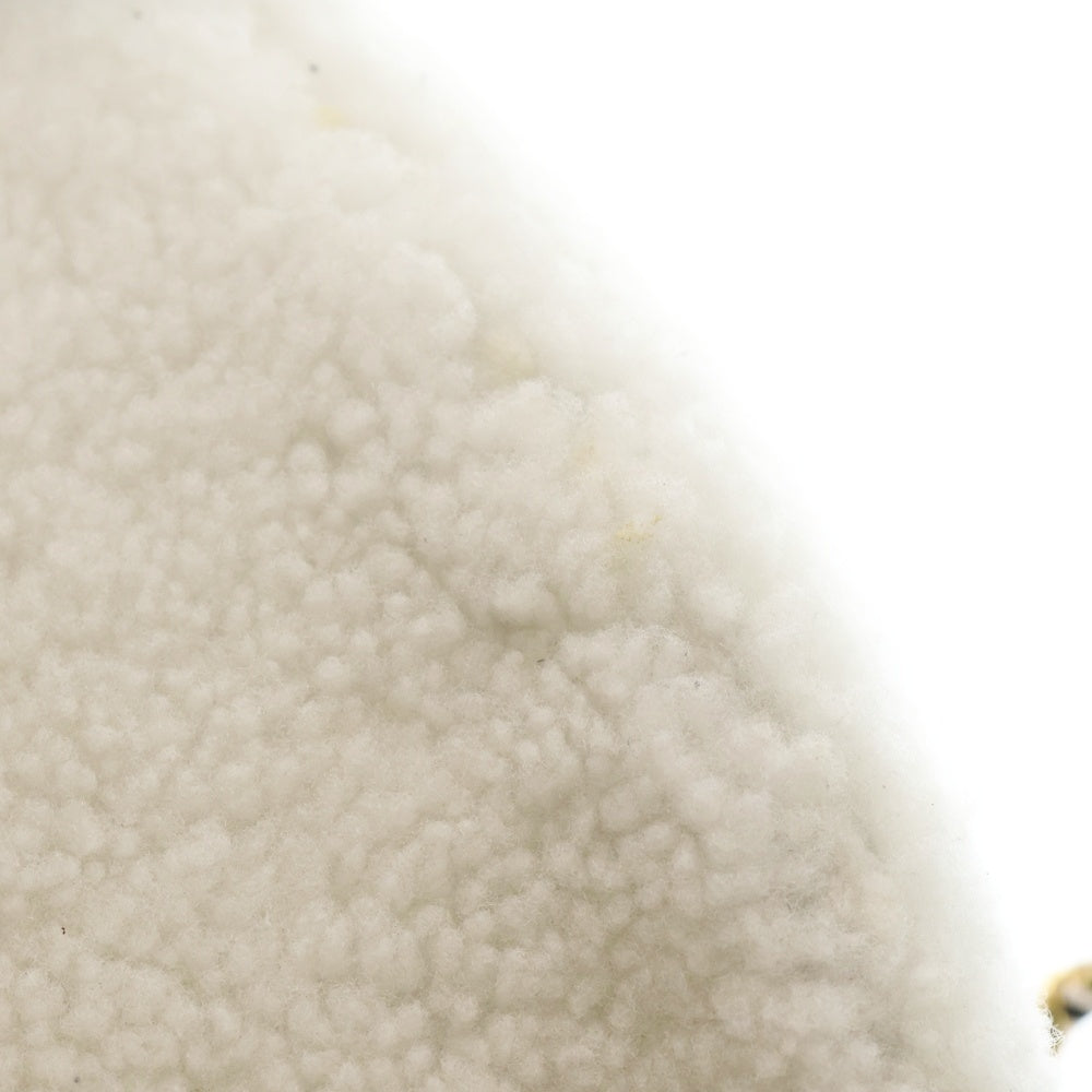 THOM BROWNE(トムブラウン) Sheep Shearling Shoulder Bag シープシェアリング ショルダーバッグ ホワイト レディース