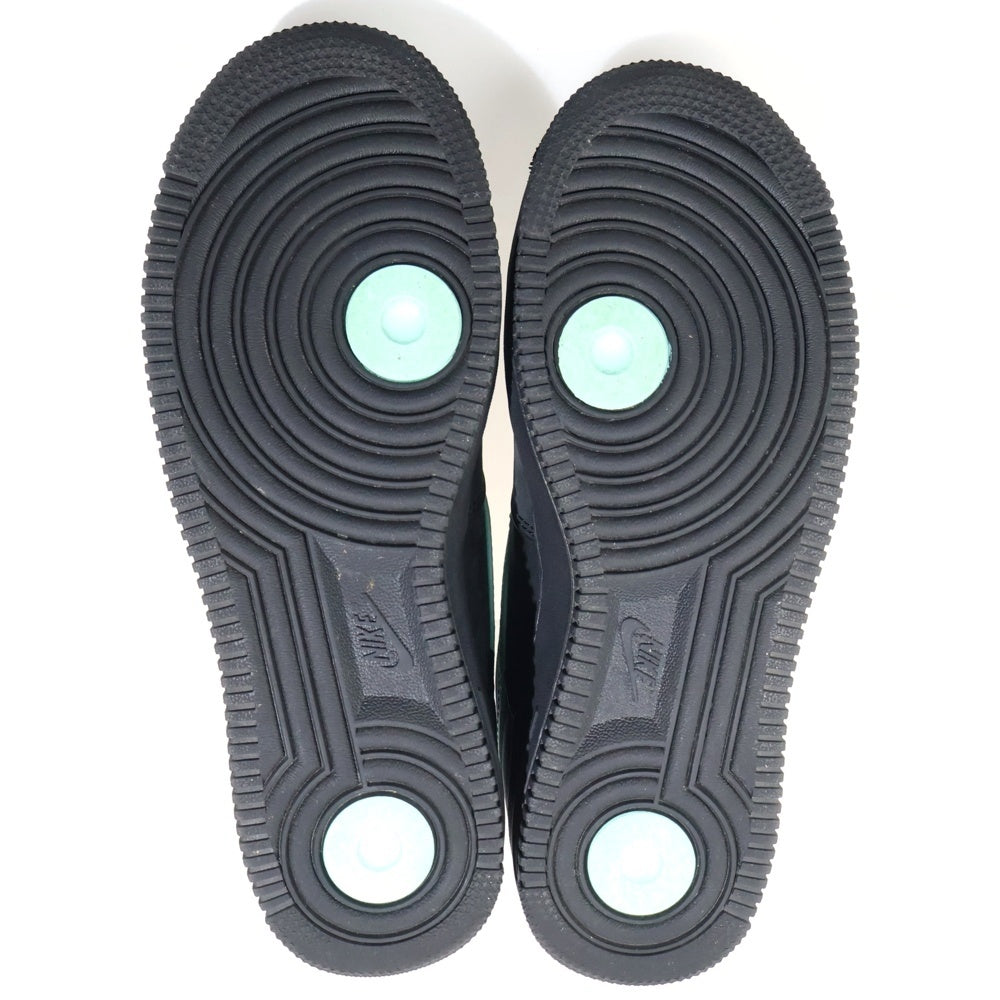 NIKE(ナイキ) ×TIFFANY&CO AIR FORCE 1 LOW 1837 BLACK DZ1382-001 ティファニー エアフォース1 ローカットスニーカー シューズ ブルー/ブラック US6.5/24.5cm