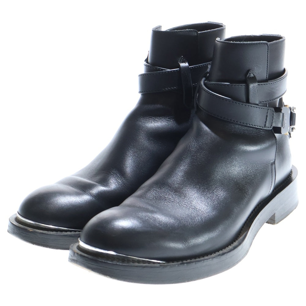 DIOR(ディオール) EVIDENCE BOOTS JODHPUR BUCKLE ジョッパー バックルブーツ ブラック