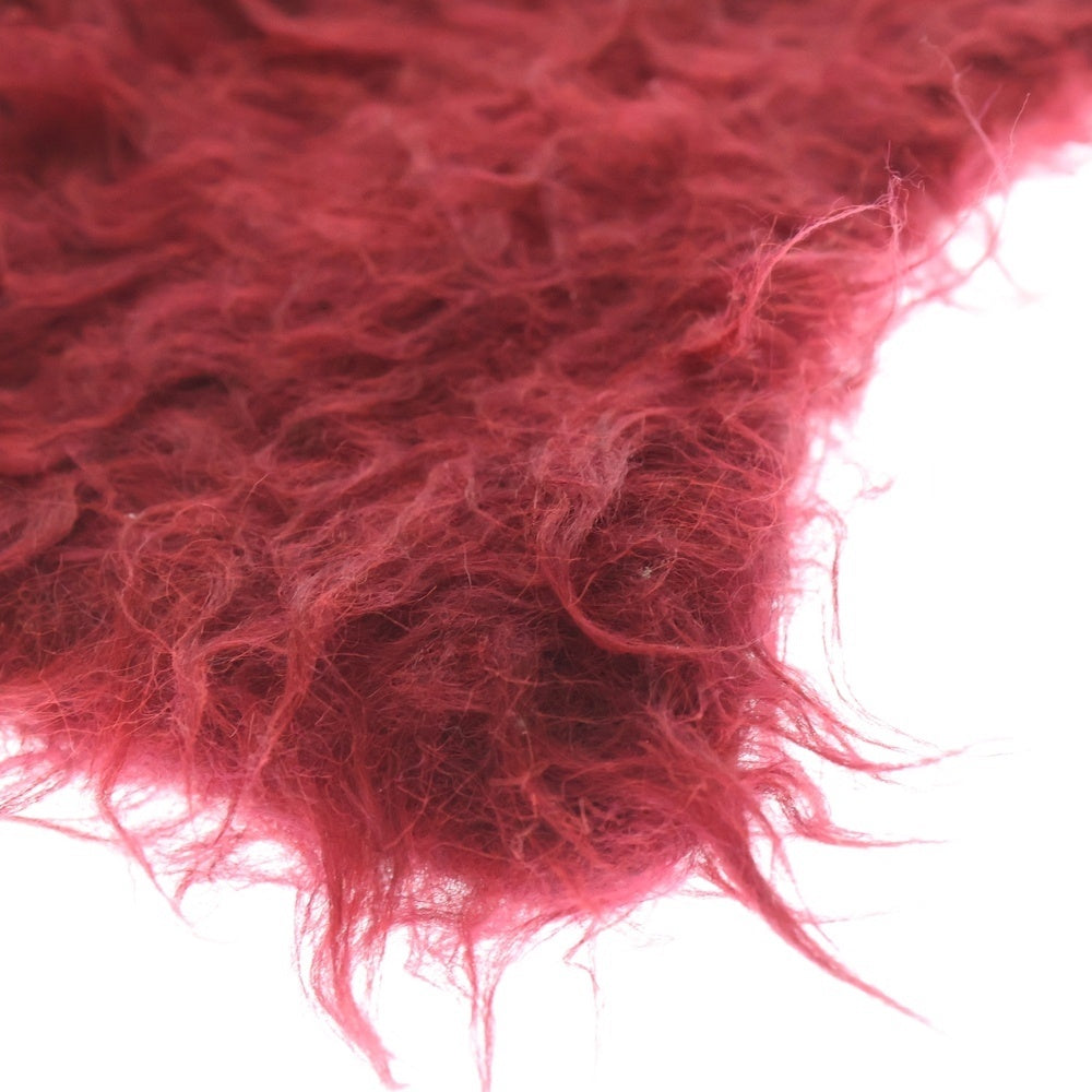 LAD MUSICIAN(ラッドミュージシャン) 25AW Shaggy Knit Devil Cap シャギーニットキャップ レッド 2225-023