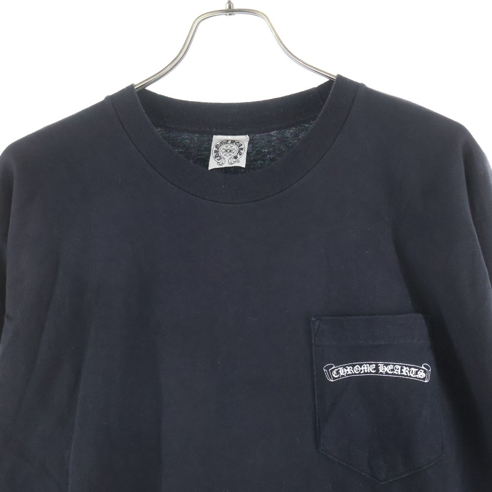 インボイス原本付き正規品　クロムハーツ　長袖Tシャツ　フレイム CHROME HEARTS(クロムハーツ) Flame Fire Long sleeve Tee フレーム