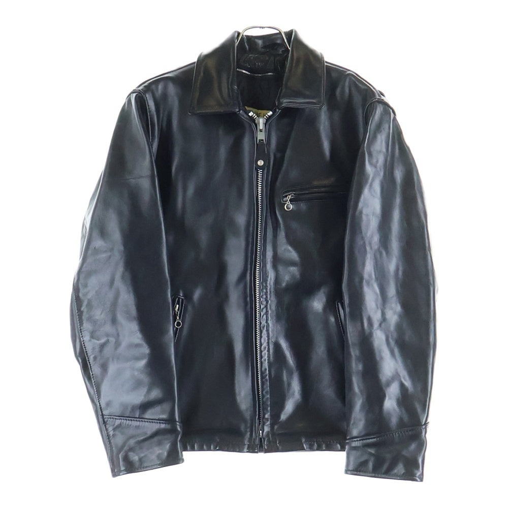 SCHOTT(ショット) 103US TRUCKER JACKET カウハイド レザートラッカージャケット ブラック