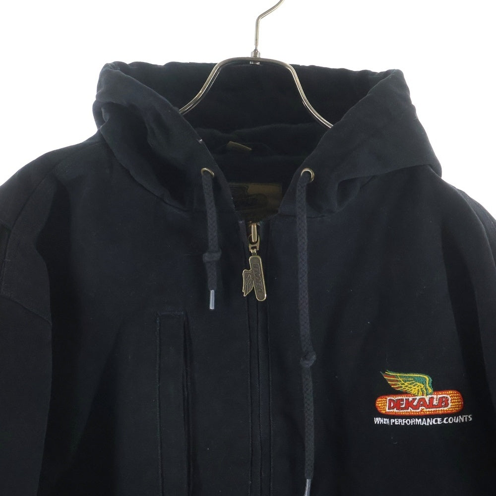 DRI DUCK(ドライダック) 90s DEKLAB VINTAGE 企業ロゴ デトロイトジャケット ブラック