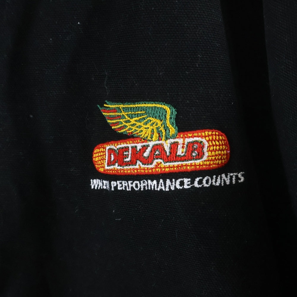 DRI DUCK(ドライダック) 90s DEKLAB VINTAGE 企業ロゴ デトロイトジャケット ブラック