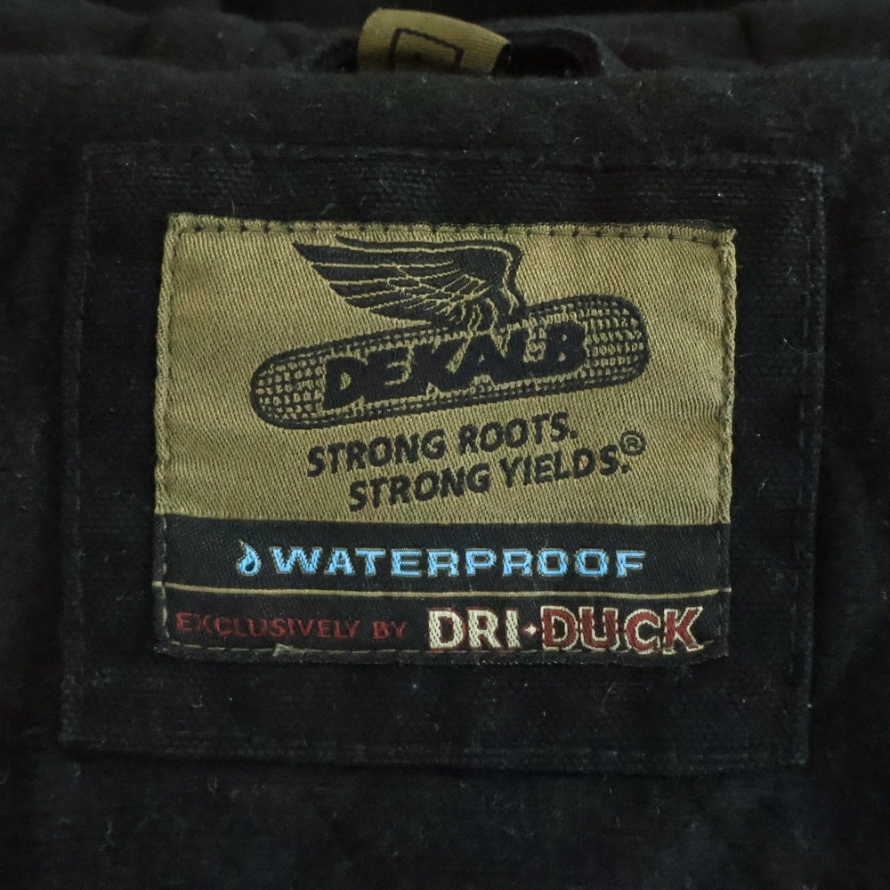 DRI DUCK(ドライダック) 90s DEKLAB VINTAGE 企業ロゴ デトロイトジャケット ブラック