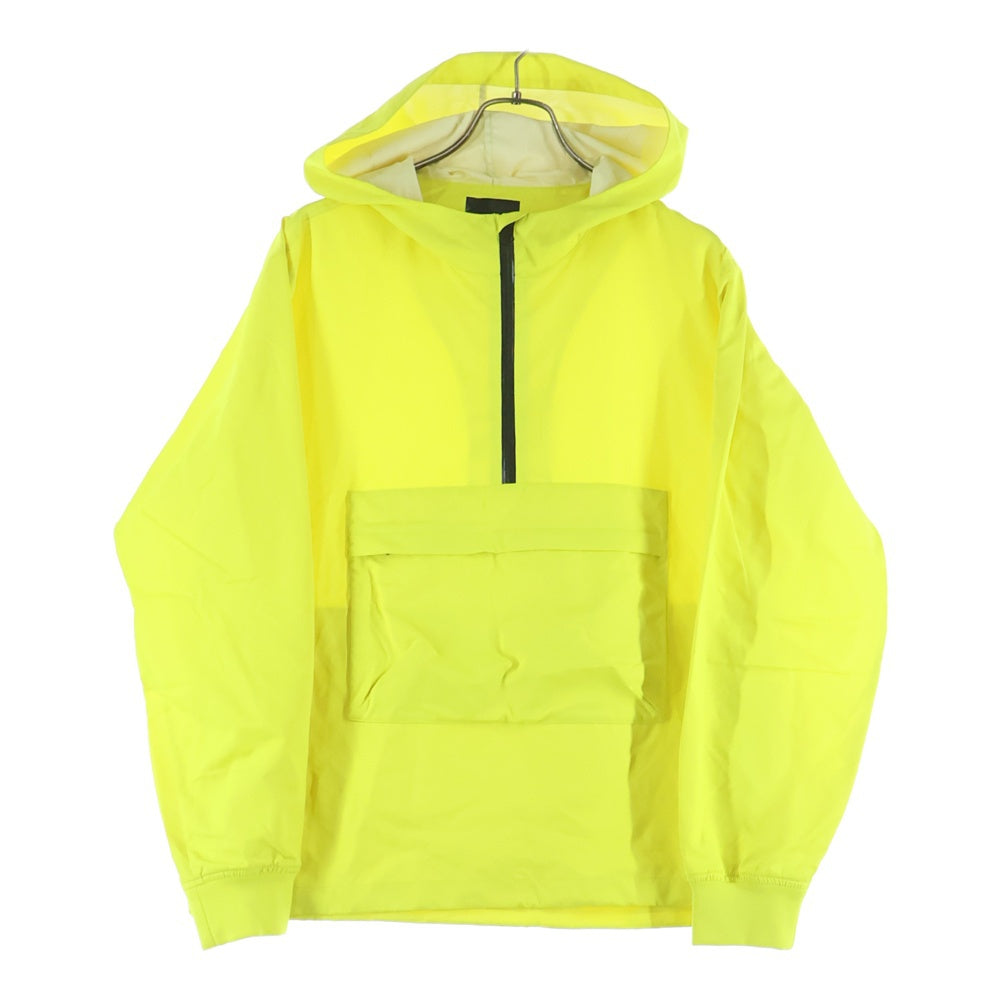 A.P.C(アーペーセー) ロゴプリント アノラック マウンテンパーカー ハーフジップ 24193-1-31361 イエロー