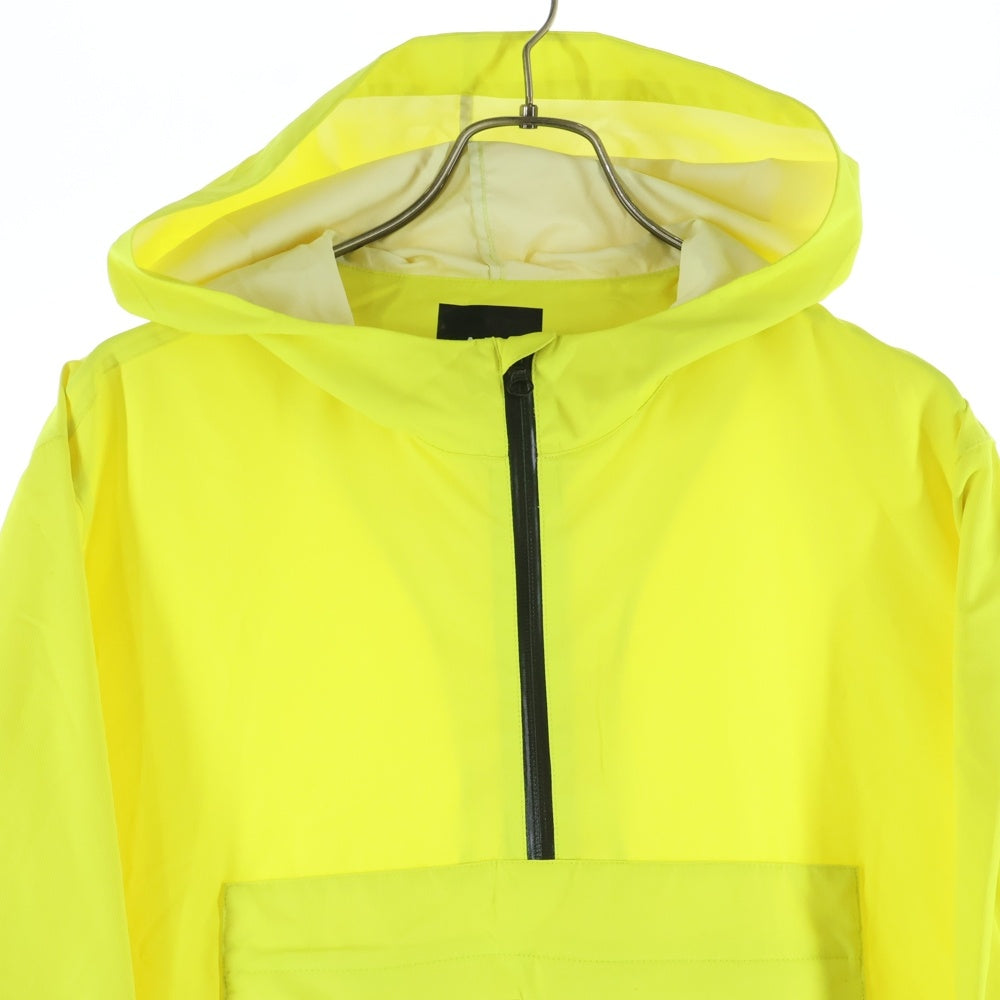 A.P.C(アーペーセー) ロゴプリント アノラック マウンテンパーカー ハーフジップ 24193-1-31361 イエロー