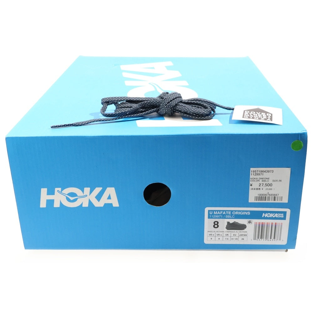 HOKA ONE ONE(ホカオネオネ) MAFATE ORIGINS マファテ オリジンズ ローカットスニーカー ブラック US8/26cm 1129971