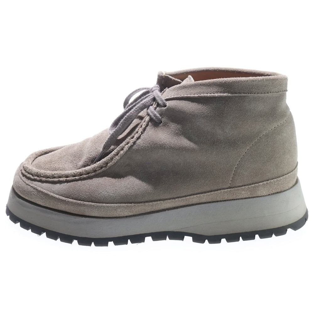 nonnative(ノンネイティブ) HIKER MOC SHOES MID COW LEATHER レザーモックシューズ ダークブラウン NN-F4003
