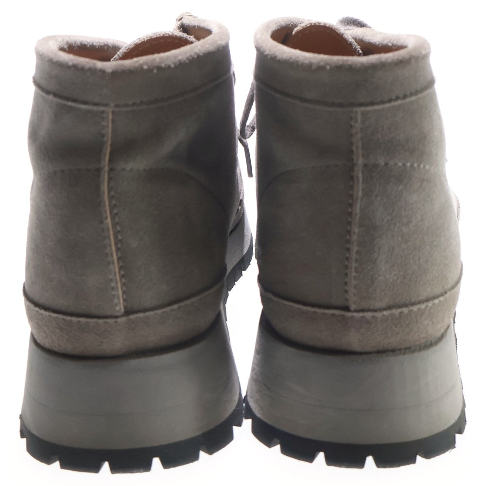 nonnative(ノンネイティブ) HIKER MOC SHOES MID COW LEATHER レザーモックシューズ ダークブラウン NN-F4003