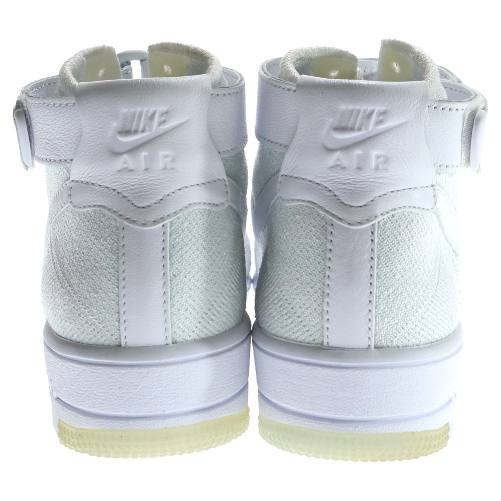 NIKE(ナイキ) AIR FORCE 1 FLYKNIT エアフォースワン フライニット ハイカットスニーカー ホワイト US7.5/24.5cm 818018-100