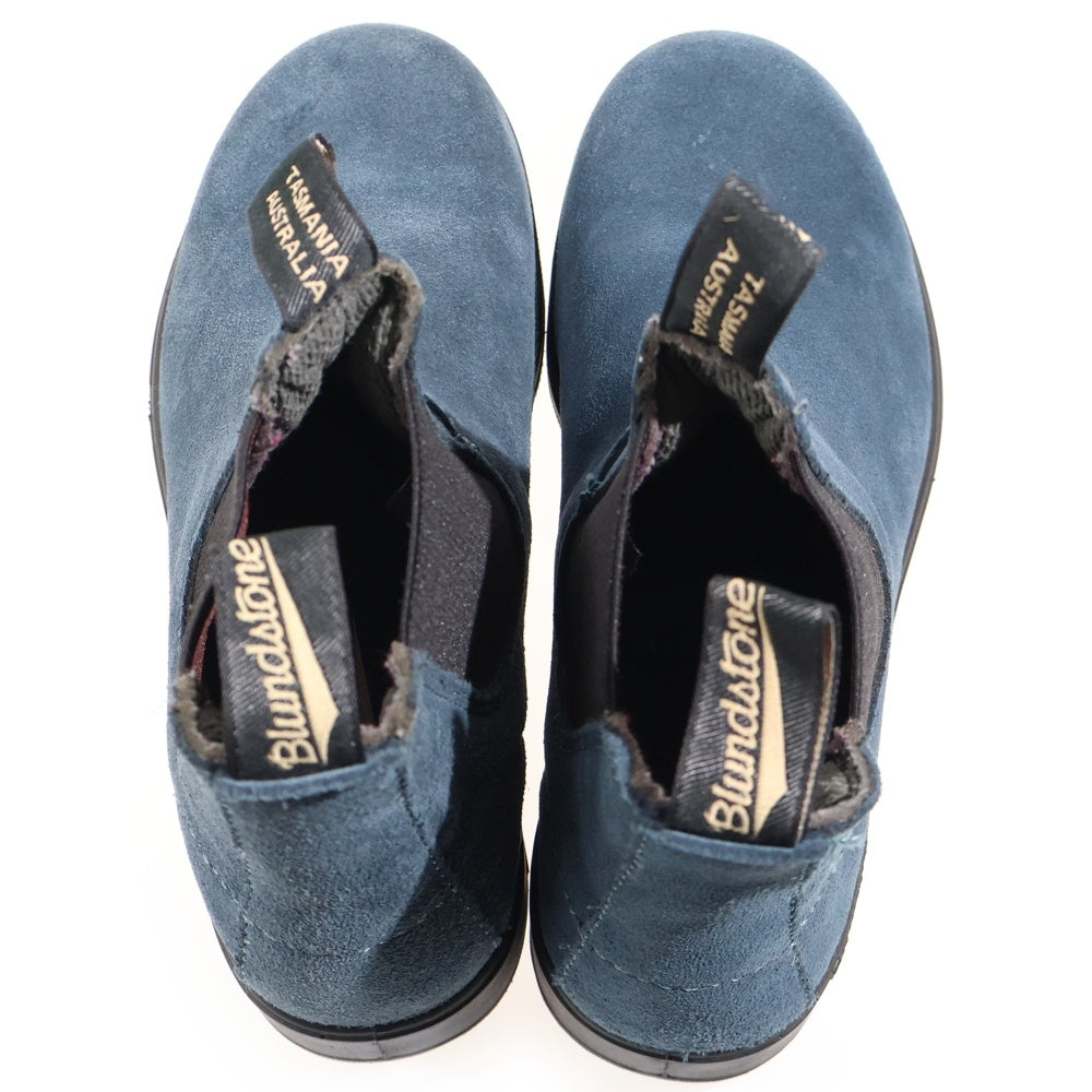 blundstone(ブランドストーン) スウェードレザー サイドゴアブーツ ネイビー BS1457589