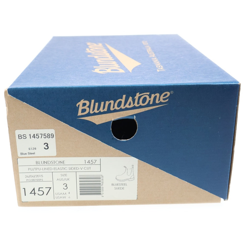 blundstone(ブランドストーン) スウェードレザー サイドゴアブーツ ネイビー BS1457589