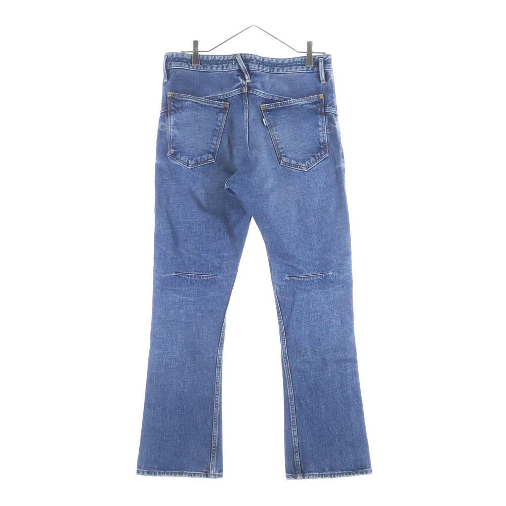 nonnative(ノンネイティブ) ジップフライ フレアデニムパンツ インディゴ NN-P4006