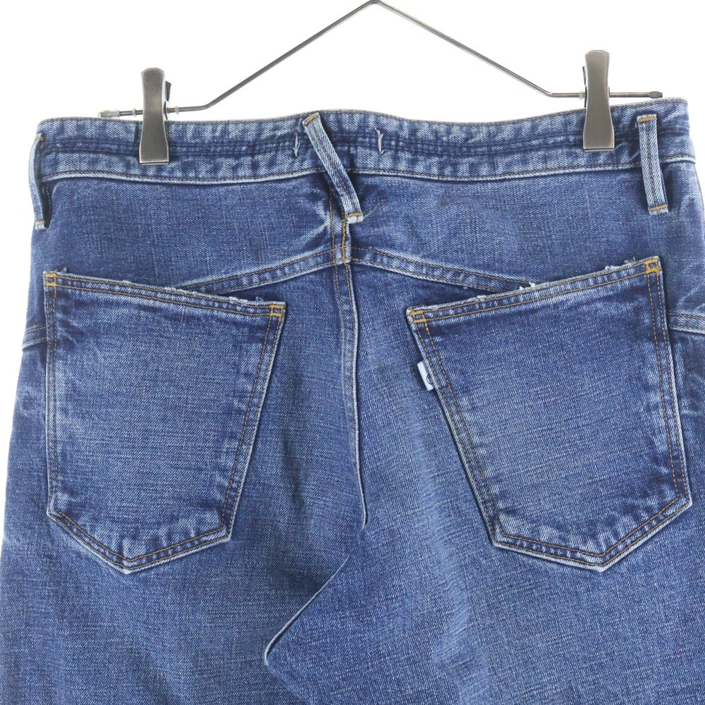 nonnative(ノンネイティブ) ジップフライ フレアデニムパンツ インディゴ NN-P4006